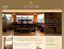Tablet Screenshot of louisbourgpointofview.com